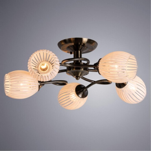 Потолочная люстра Arte lamp A2941PL-5AB СВЕТИЛЬНИК ПОТОЛОЧНЫЙ