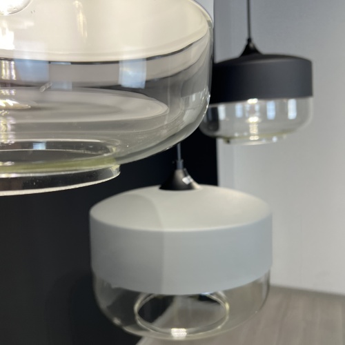 Подвесной светильник NORD D D25 Gray/Transparent 190504-26