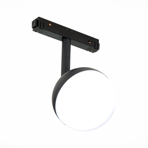 ST358.446.07 Магнитный трековый светильник Черный LED 1*7W 4000K 520Lm Ra>80 120° IP20 L120xW90xH192 СКАЙЛАЙН 48V