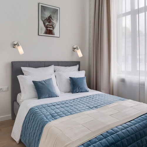 Настенный светильник Eurosvet 20043/1 сатин-никель