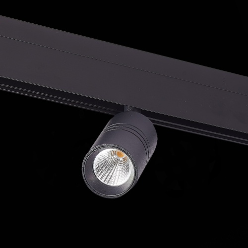 ST365.446.07 Магнитный трековый светильник Черный LED 1*7W 4000K 595Lm Ra&gt;90 36° IP20 D44xH90 48V SKYLINE 48