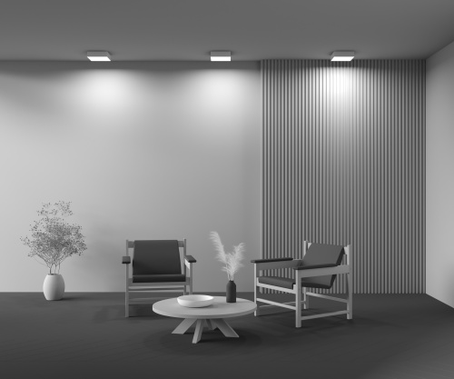 Потолочный светильник Technical C032CL-24W3K-SQ-W