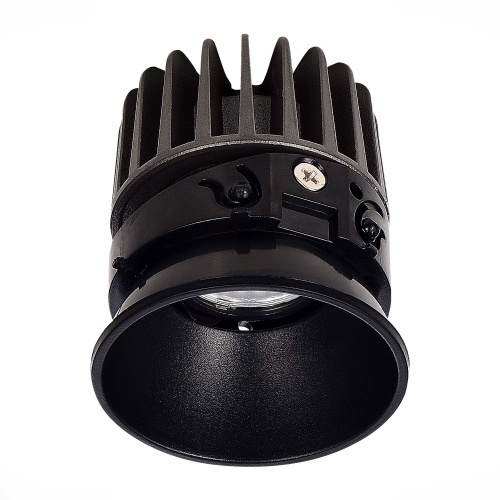 ST851.448.07 Светодиодный модуль Черный LED 1*7W 4000K 560Lm Ra90 36° IP20 D69xH75 220-240V(глянец) SHIFT