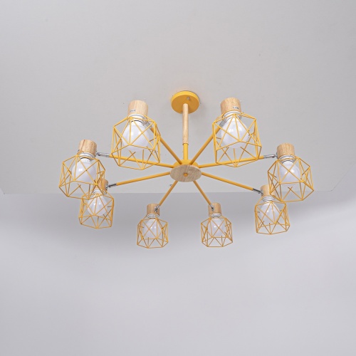 Потолочная люстра CORF B3 Yellow 8 lamps 189497-26