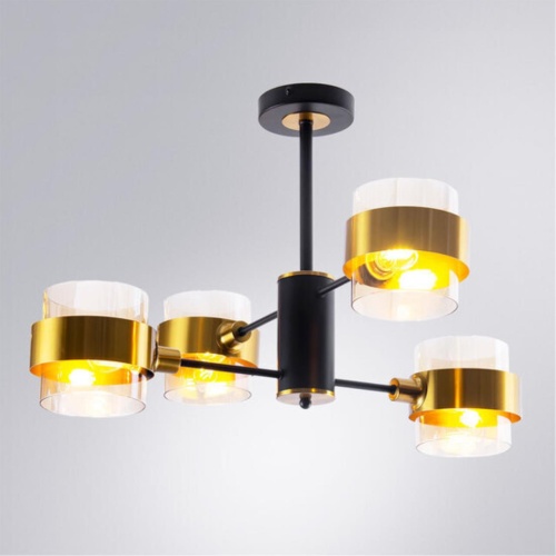 Люстра на штанге Arte lamp A8205SP-4BK СВЕТИЛЬНИК ПОДВЕСНОЙ