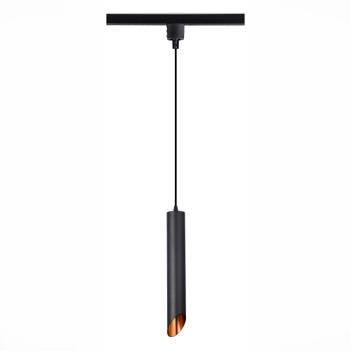 ST152.416.01 Светильник трековый Черный GU10 1*50W IP20 D60xH400 220V Без ламп BASE