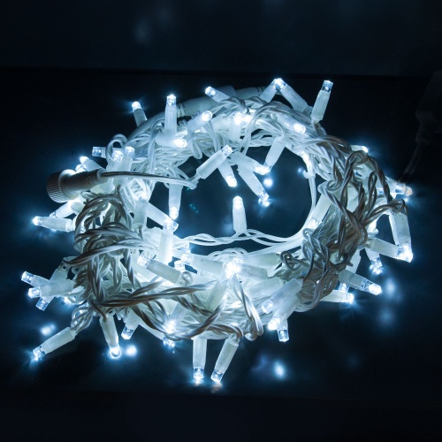 Гирлянда бытовая электрическая нить Eurosvet 400-101 белый