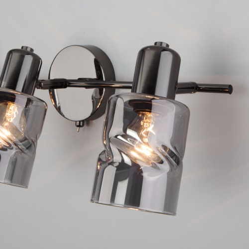 Настенный светильник Eurosvet 20120/3 чёрный жемчуг