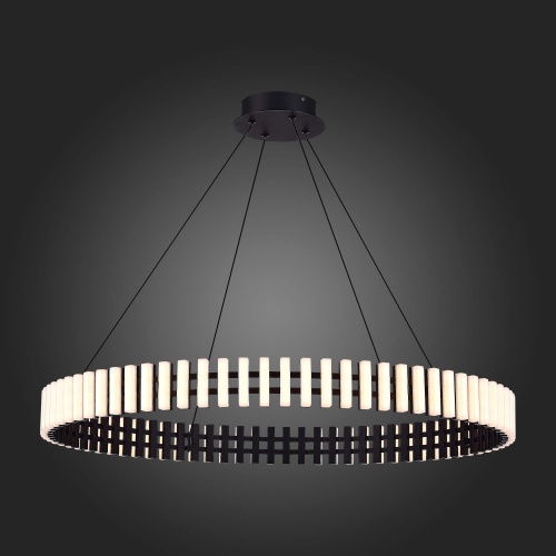 SL6203.403.50 Люстра подвесная ST-Luce Черный/Белый LED 1*50W 3000K ESTENSE