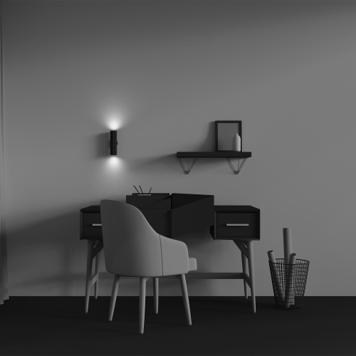 Настенный светильник (бра) Maytoni C106WL-02-GU10-B