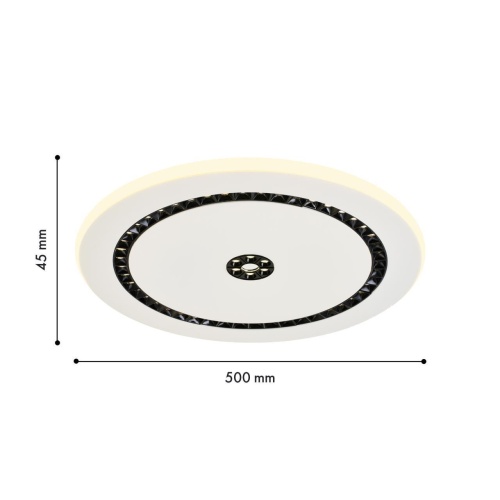 Потолочный светильник F-Promo 4433-1C, потолочный светильник, D500xH45, LEDx30W, 3200LM, 4000K, included