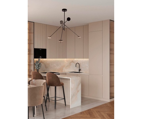 Люстра Kink Light Некси черный 09440-3A,19(3000K)