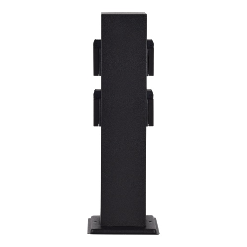 SL9012.415.00 Столб уличный 4 розетки ST-Luce черный 3500W SOCKET