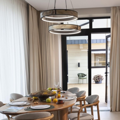 Подвесная люстра Favourite 4598-1P, подвесная люстра, D590xH300/1500, LEDx40W, 440LM, 4000K, CRI>90, included