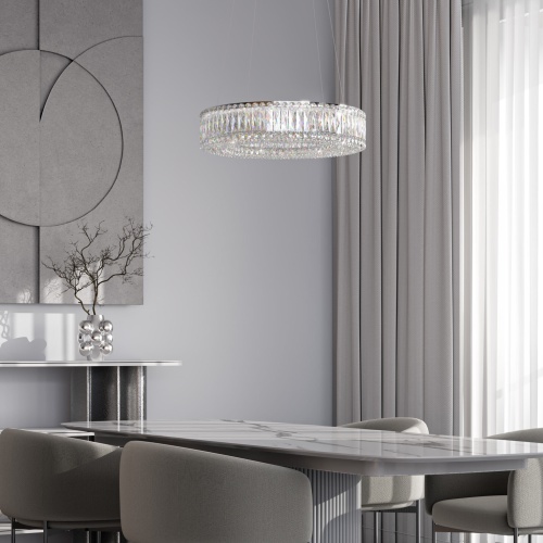 Подвесной светильник Eurosvet 101007 LED хром хром