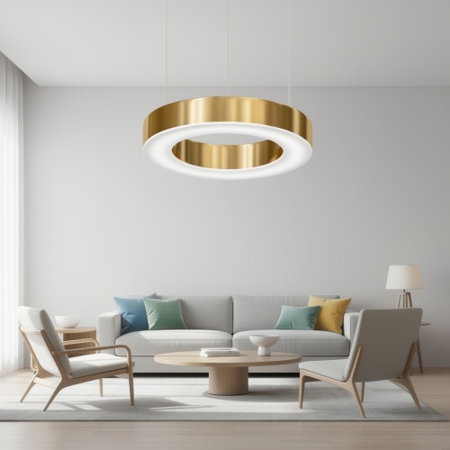 Подвесная люстра Light Ring Horizontal D40 Золотой 177930-22