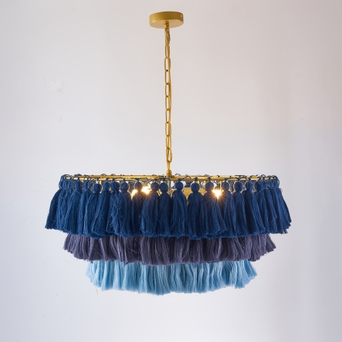 Подвесная Люстра Tassel Синий от Imperiumloft 179697-26