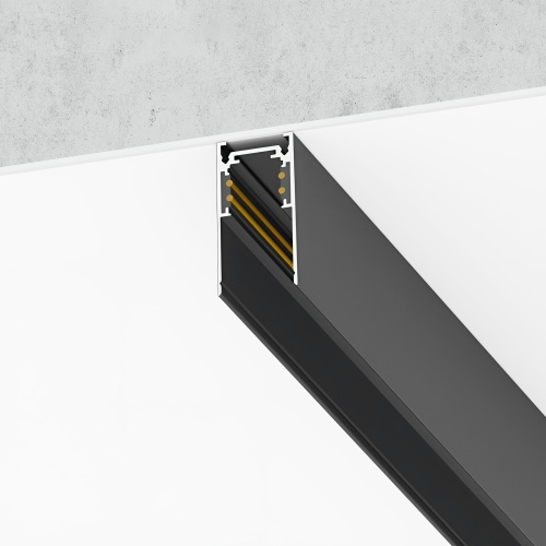 ST003.419.00 Шинопровод магнитный накладной ST-Luce Черный Длина 1 000мм SKYLINE 48