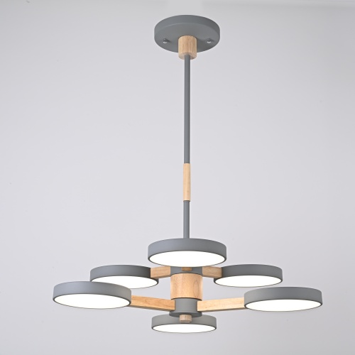 Подвесная Люстра Turna Dbl L6 Gray от Imperiumloft 229087-26