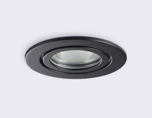 TN1151 BK черный IP44 GU5.3 D85*28_AMB