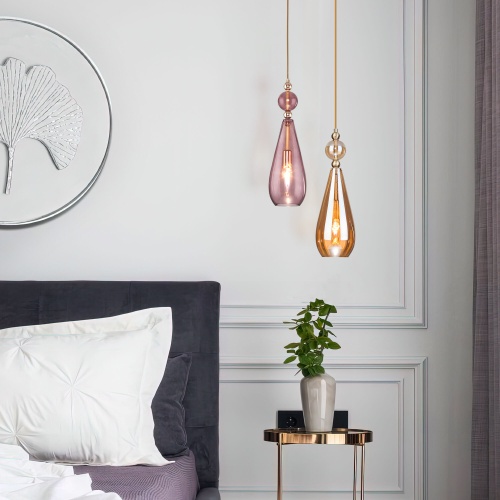 Подвесной светильник Eurosvet 50202/1 янтарный