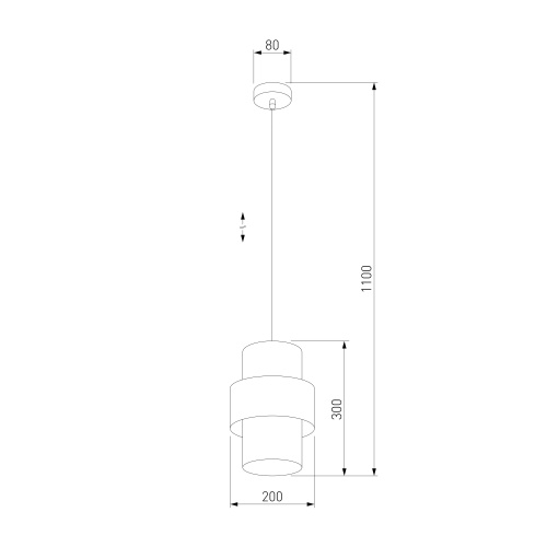 Подвесной светильник TK Lighting 849 Calisto