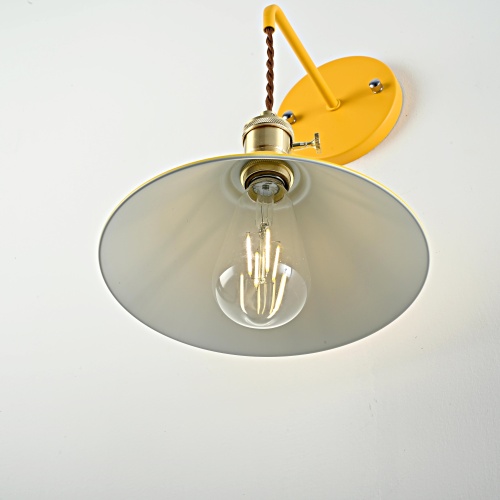 Бра с подвесным плафоном BRAID WALL Yellow 181879-26