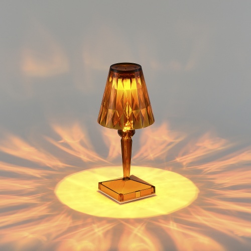 SL1010.724.01 Прикроватная лампа ST-Luce Оранжевый/Оранжевый LED 1*2W 3000K - 6000K SPARKLE