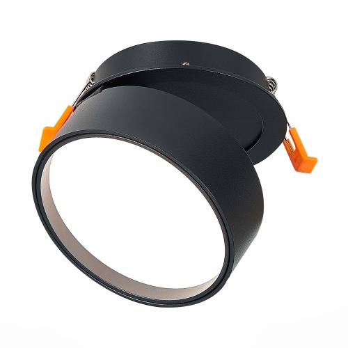 ST651.438.14 Встраиваемый поворотный светильник Черный LED 1*14W 3000K 1 100Lm Ra&gt;90 120° IP20 D105x Встраиваемые светильники