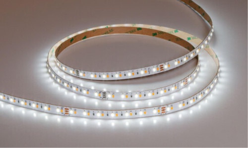 Arte lamp A2414010-01-mix Светодиодная лента 24В 12Вт/м (на канал 6Вт/м) 1000Лм/м 2700К+6000К 90+ 10мм SMD2835 140шт/м 5м IP20