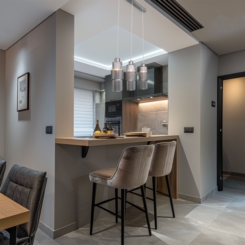 Подвесной светильник Eurosvet 50209/3 хром