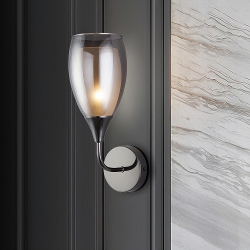 Настенный светильник Eurosvet 50285/1 черный жемчуг