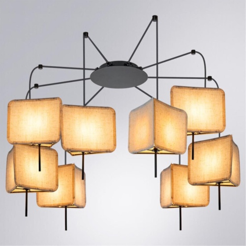 Подвесная люстра Arte lamp A7084SP-8BK СВЕТИЛЬНИК ПОДВЕСНОЙ
