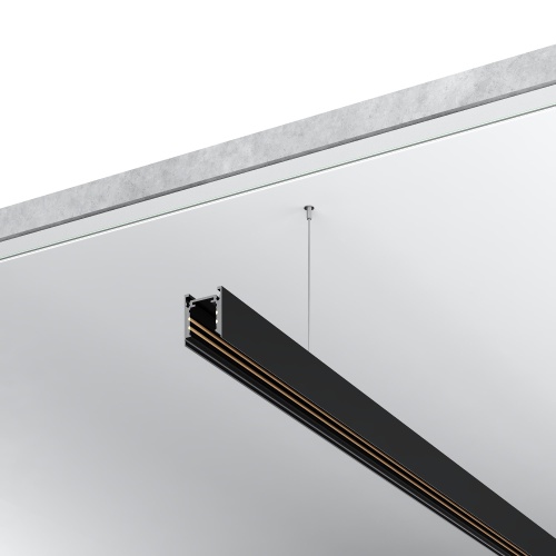 ST1003.439.00 Образец Шинопровод магнитный накладной ST-Luce Черный Длина 3 000мм SKYLINE 48+