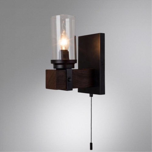 Бра Arte lamp A7014AP-1BK СВЕТИЛЬНИК НАСТЕННЫЙ