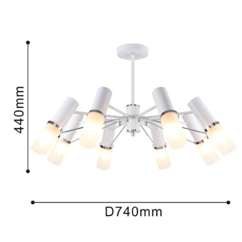 Потолочная люстра F-Promo 2559-8P, потолочная люстра, D740xH440, 8xE14x40W, excluded