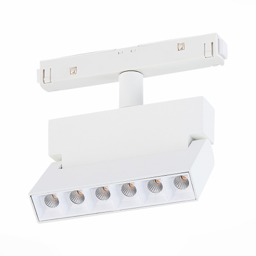 ST362.536.06 Магнитный трековый светильник белый LED 1*6W 3000K 532Lm Ra&gt;80 36° IP20 L120xW22xH134 4 SKYLINE 48