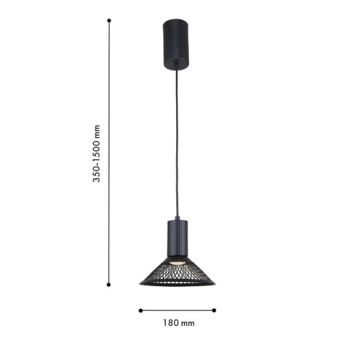 Подвес F-Promo 4623-1P, подвес, D180xH350/1500, 1xLEDx6W, 660LM, 3000K, included