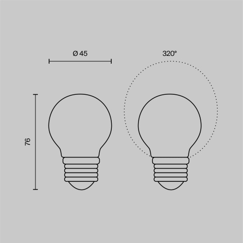 Лампочка Voltega 3065