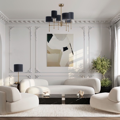  Eurosvet 60162/6/ потолочный светильник/ латунь Smart