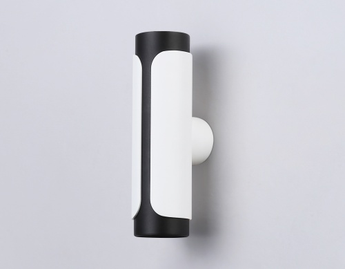 TN51614/2 WH/BK белый/черный GU10/2 D58*195*82_AMB