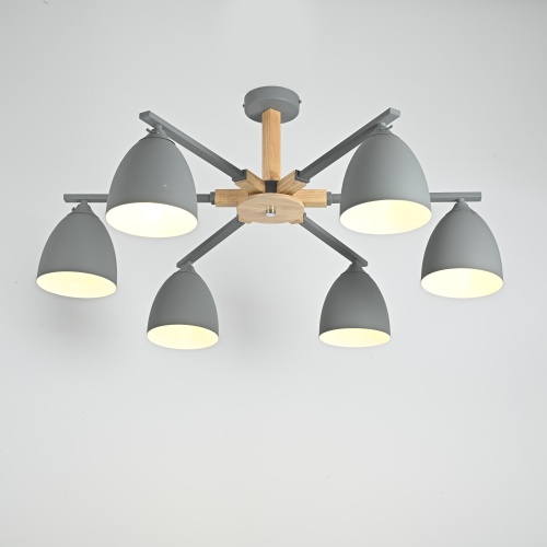 Потолочная люстра NOA 6 Gray 183460-26