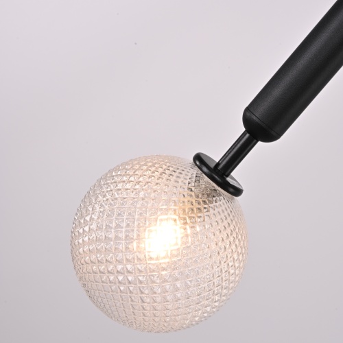 Подвесной светильник RAFFIN Black/Transparent 177910-26