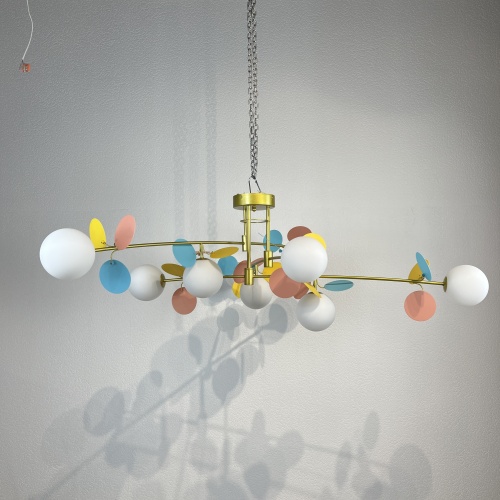 Потолочная люстра Light of MATISSE B D120 Gold Multicolor 194952-23