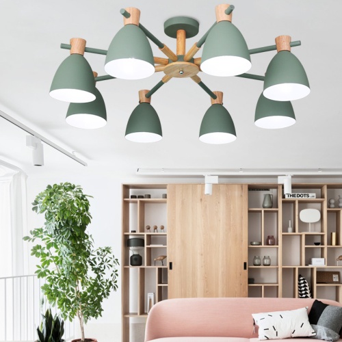 Потолочная Люстра Folke 8 Gray от Imperiumloft 178024-26