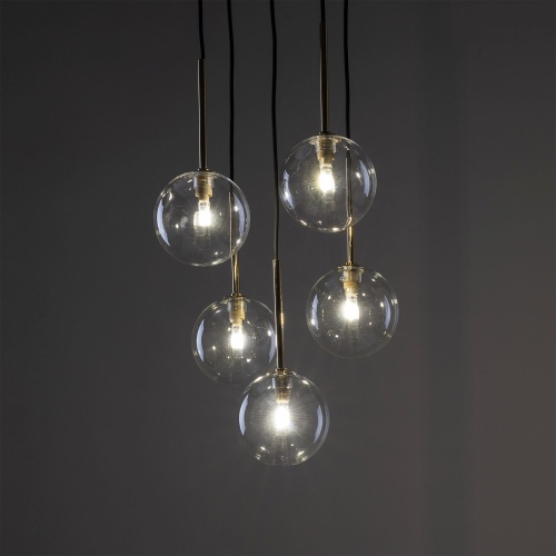 Подвесной светильник TK Lighting 5943 Nilos черный/золото