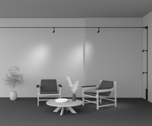 Трековый светильник Technical TR163-1-5W3K-M-B