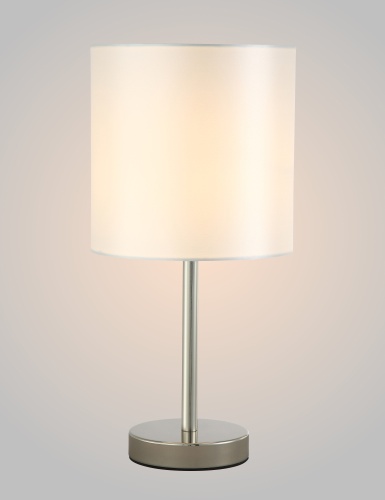 Настольная лампа Crystal Lux SERGIO LG1 NICKEL