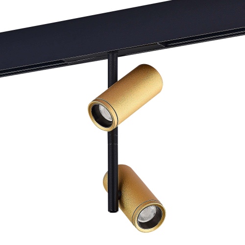 ST808.236.16 Магнитный трековый светильник Золотистый LED 1*16W 3000K 1 100Lm Ra>90 36° IP20 D45xH24 SKYLINE 48