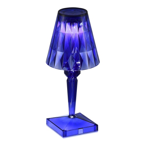 SL1010.714.01 Прикроватная лампа ST-Luce Синий/Синий LED 1*2W 3000K - 6000K SPARKLE